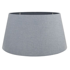 Lampeskærm – Elegant stofskærm i grå 45x35x23 cm by HK