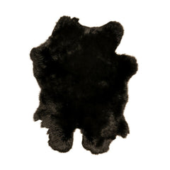 Sort kaninskind til deko 40x30x2cm