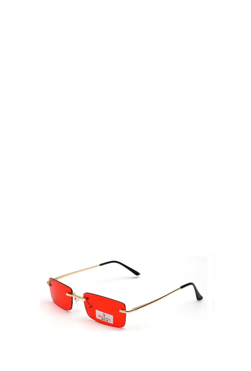 Solbriller aflange med farver glas