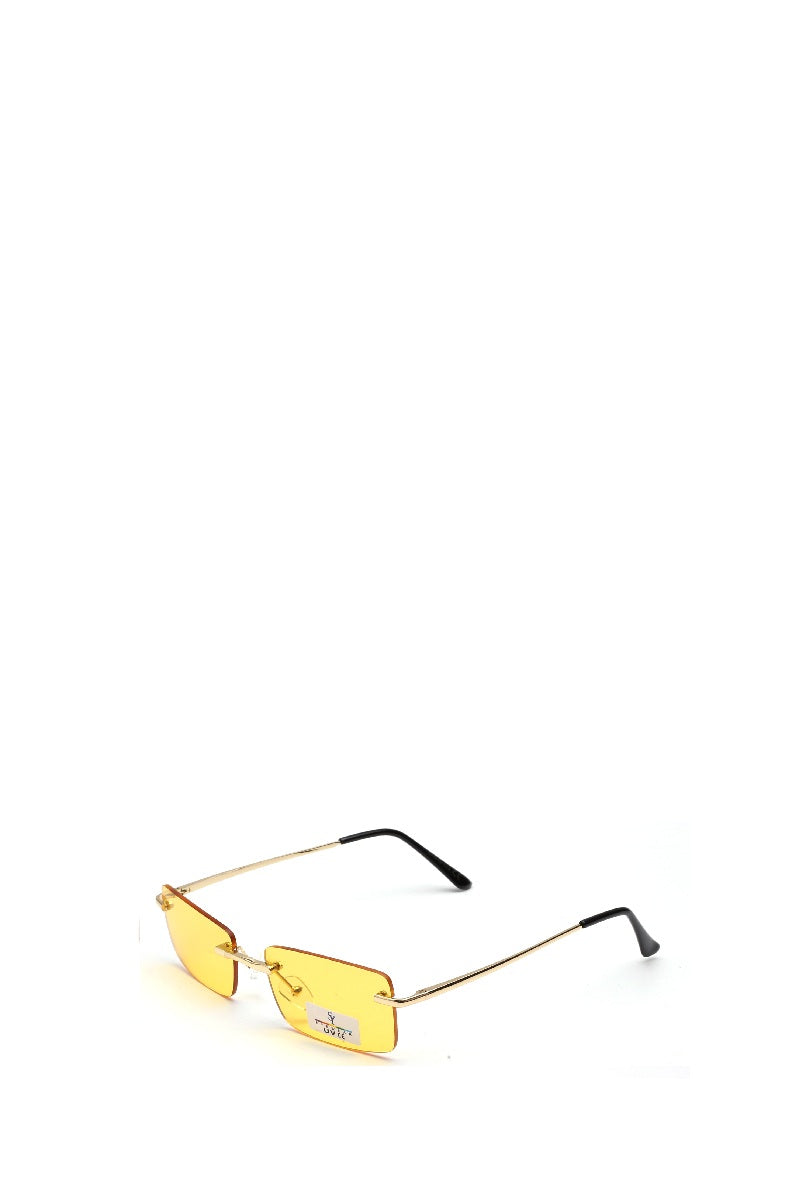 Solbriller aflange med farver glas