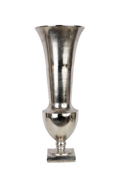 Mellem sølv vase 37x37x122cm